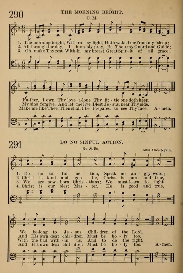The Sunday School Hymnal: with offices of devotion page 266