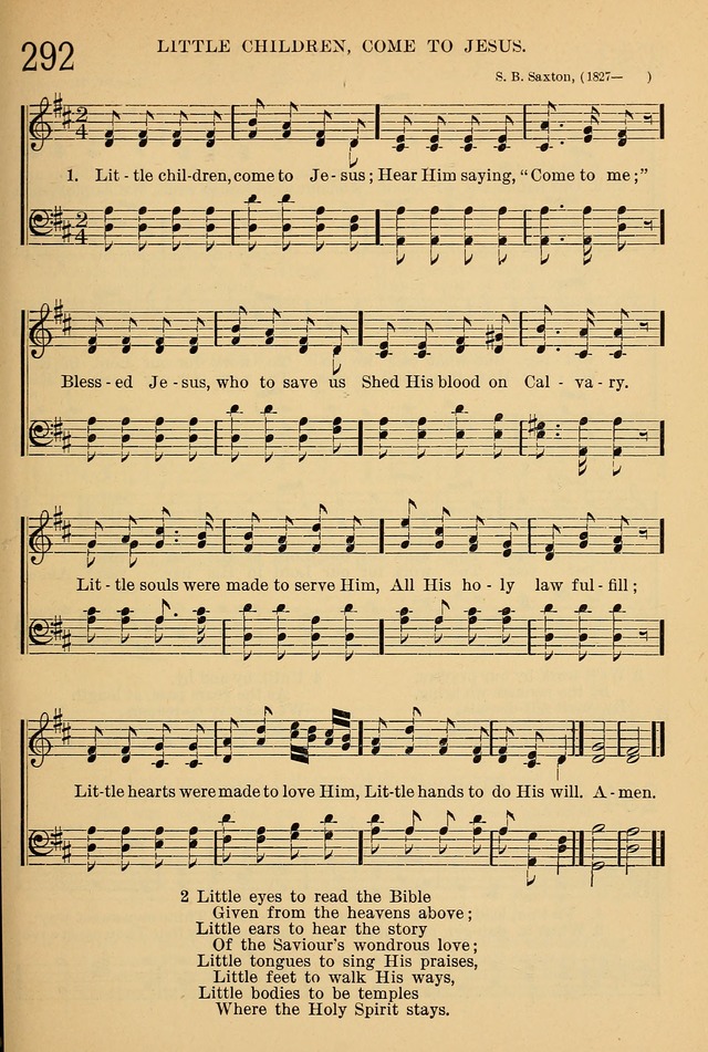 The Sunday School Hymnal: with offices of devotion page 267