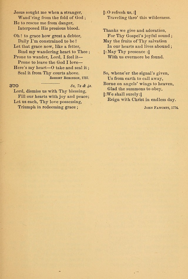 The Sunday School Hymnal: with offices of devotion page 311