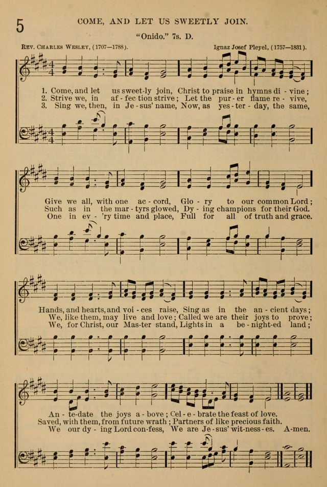 The Sunday School Hymnal: with offices of devotion page 4