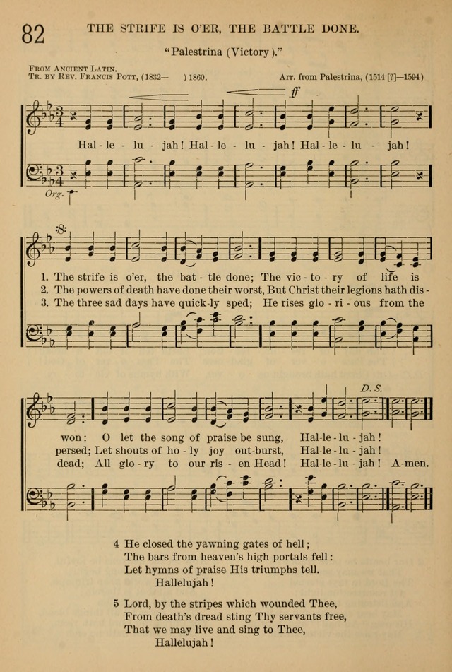 The Sunday School Hymnal: with offices of devotion page 76