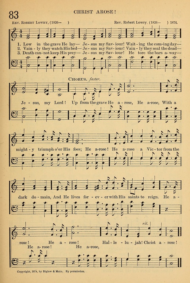 The Sunday School Hymnal: with offices of devotion page 77