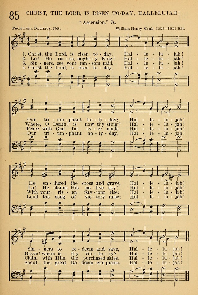 The Sunday School Hymnal: with offices of devotion page 79