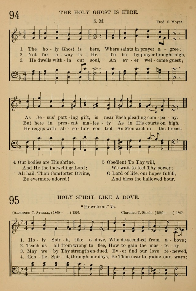 The Sunday School Hymnal: with offices of devotion page 88