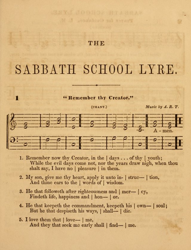 The Sabbath School Lyre: a collection of hymns and music, original and selected, for general use in sabbath schools page 3