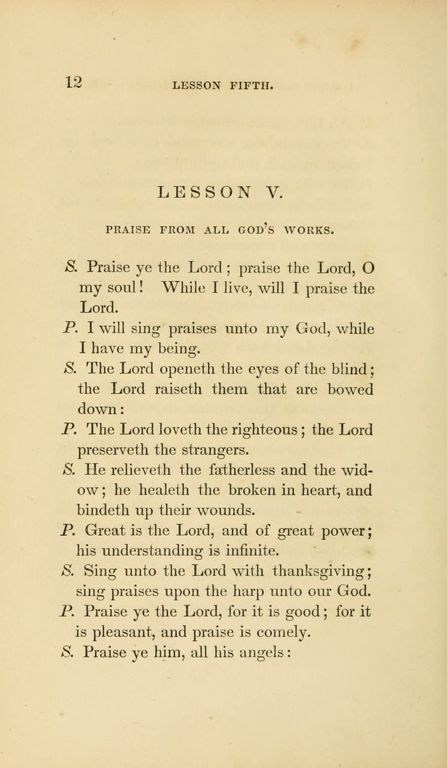 The Sunday School Liturgy. (4th ed.) page 12
