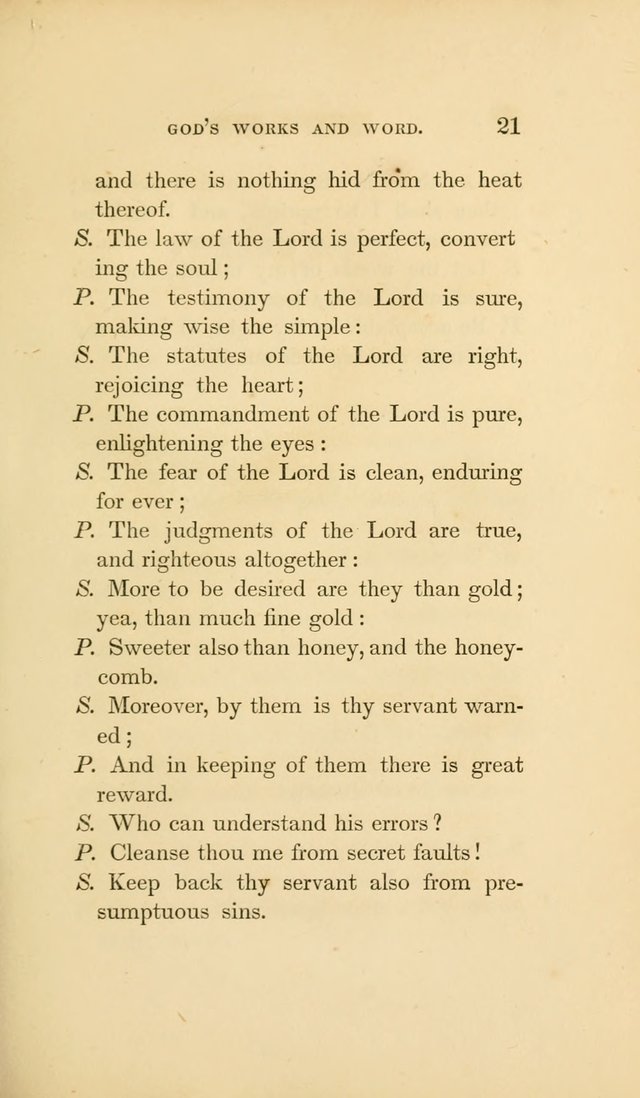 The Sunday School Liturgy. (4th ed.) page 21