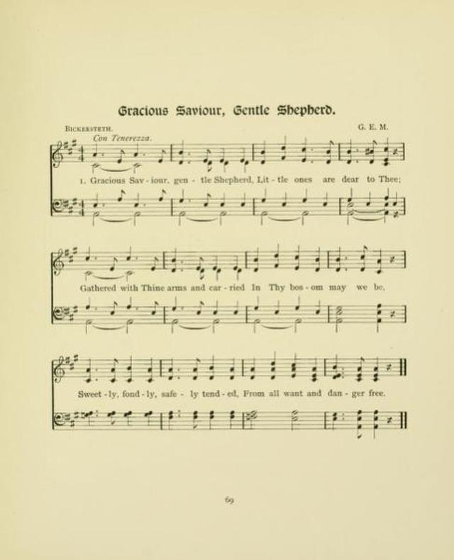 Sunday Songs for Little Children page 69