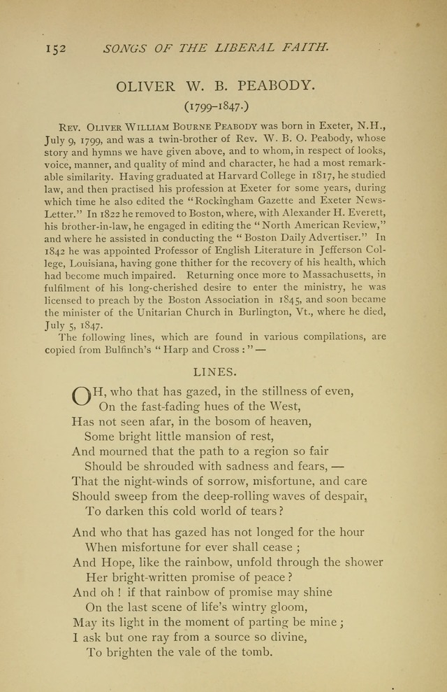 Singers and Songs of the Liberal Faith page 153