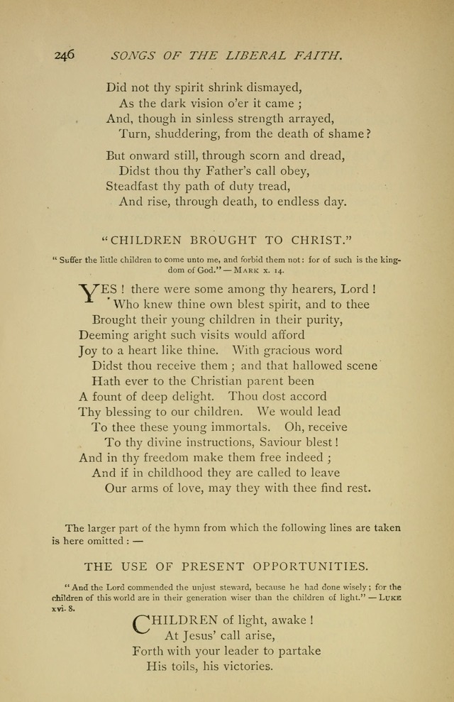 Singers and Songs of the Liberal Faith page 247