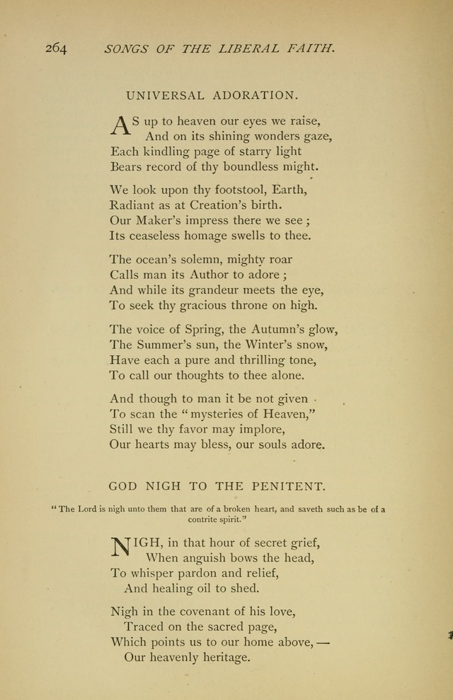 Singers and Songs of the Liberal Faith page 265