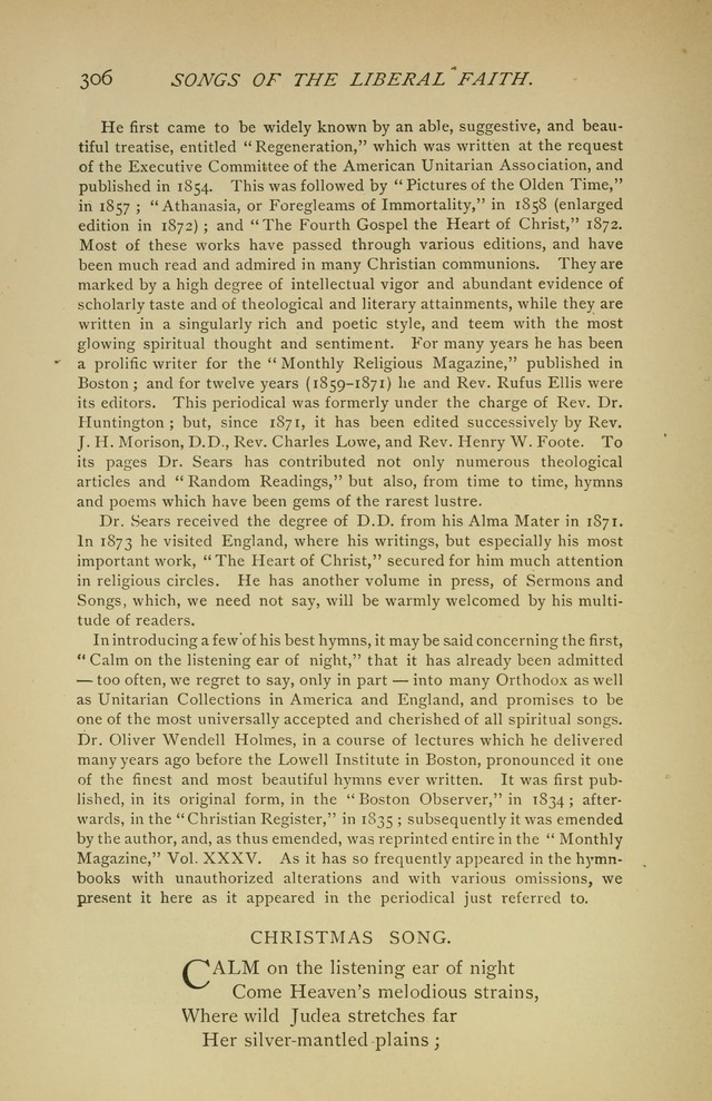 Singers and Songs of the Liberal Faith page 307