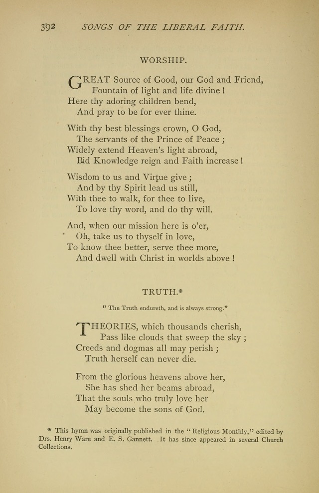 Singers and Songs of the Liberal Faith page 393