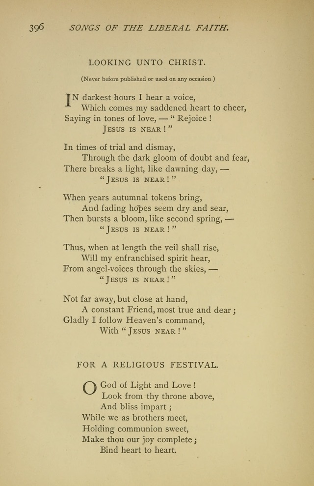 Singers and Songs of the Liberal Faith page 397