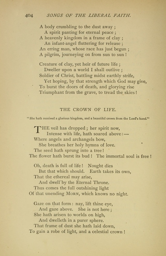 Singers and Songs of the Liberal Faith page 405