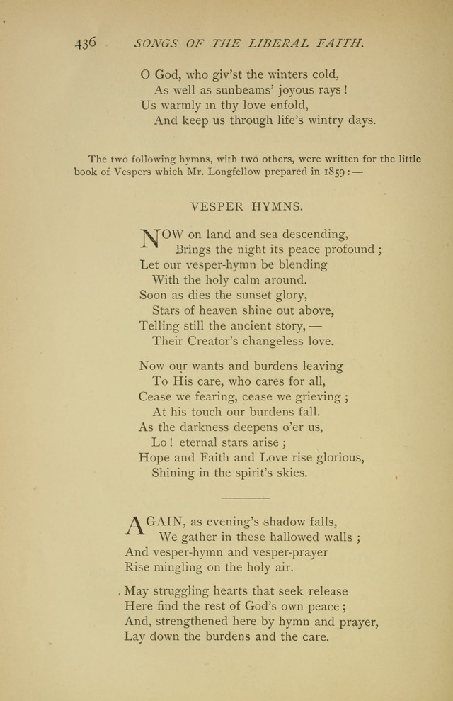 Singers and Songs of the Liberal Faith page 437