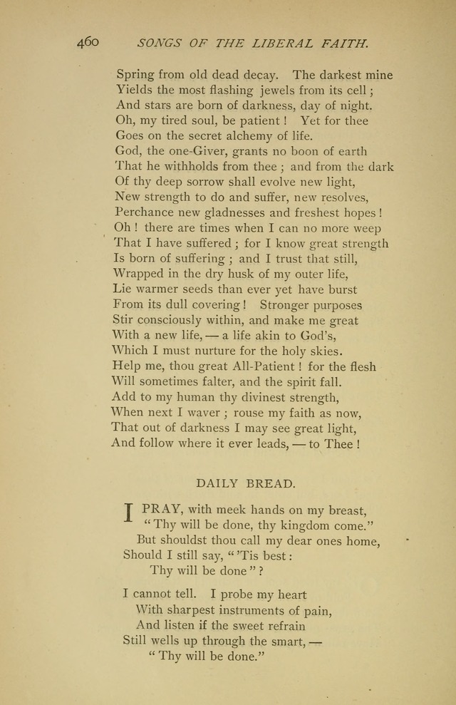 Singers and Songs of the Liberal Faith page 461