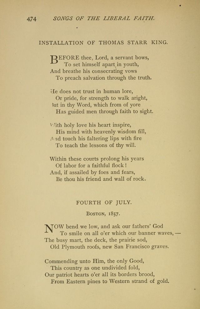 Singers and Songs of the Liberal Faith page 475