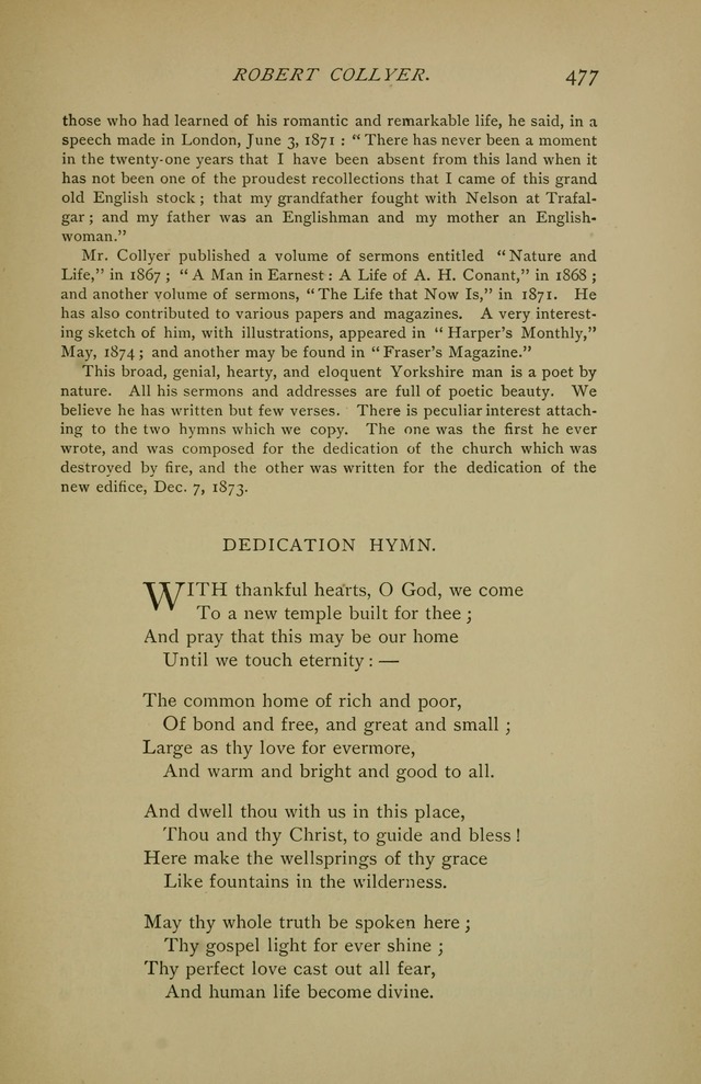 Singers and Songs of the Liberal Faith page 478