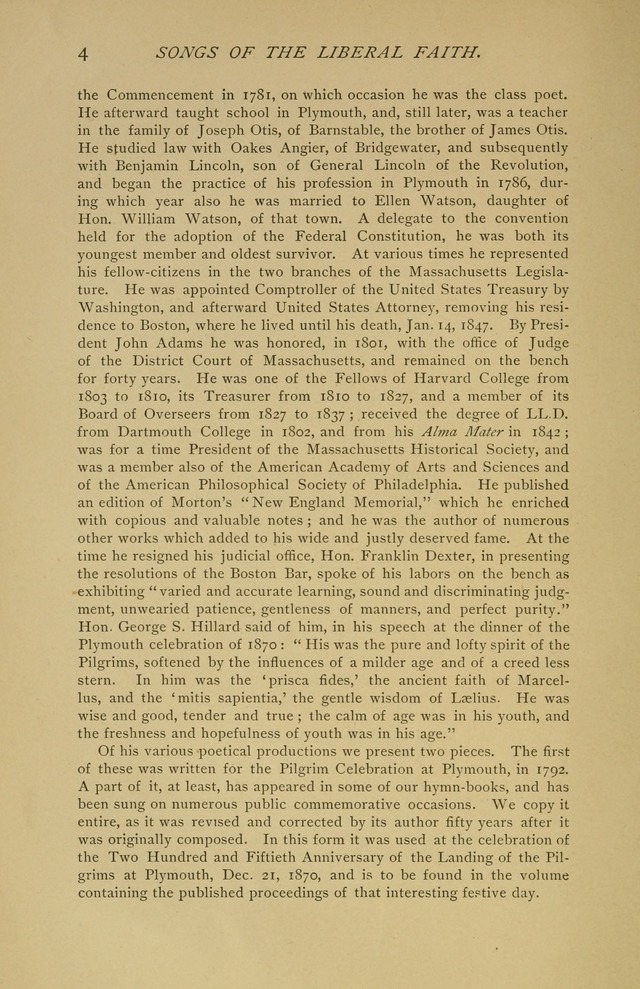 Singers and Songs of the Liberal Faith page 5