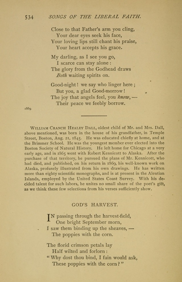 Singers and Songs of the Liberal Faith page 535