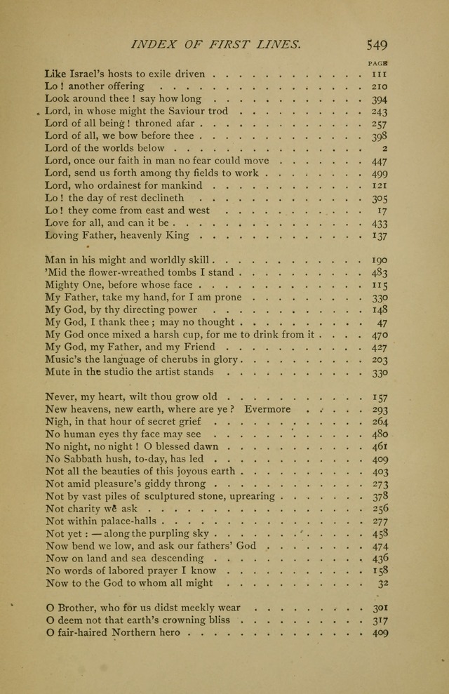 Singers and Songs of the Liberal Faith page 550