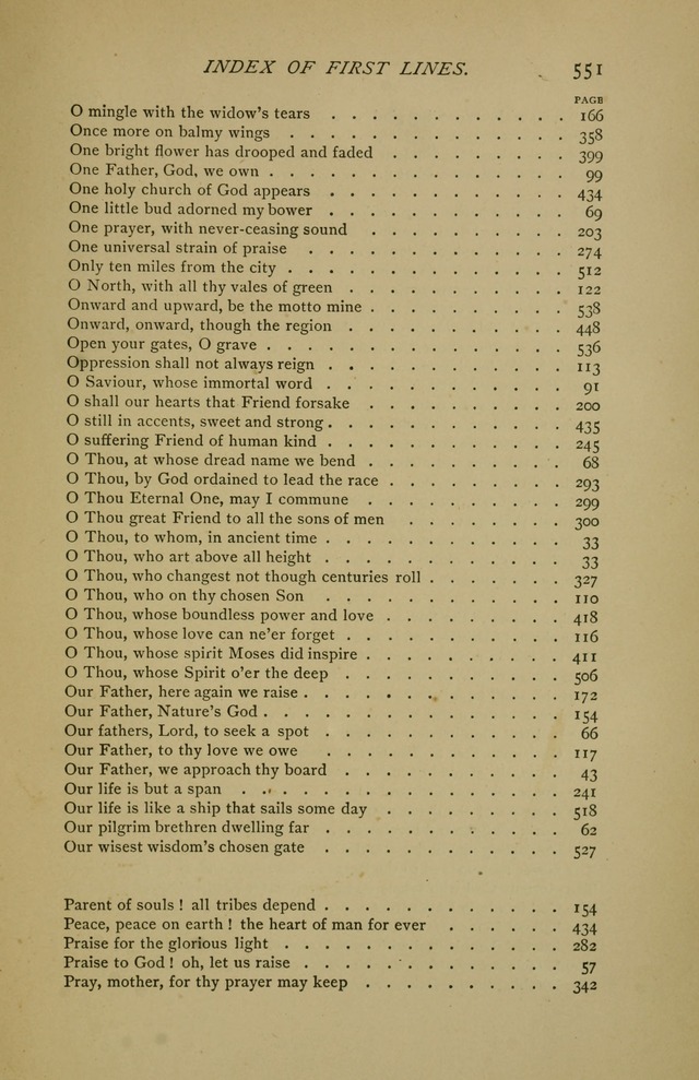 Singers and Songs of the Liberal Faith page 552