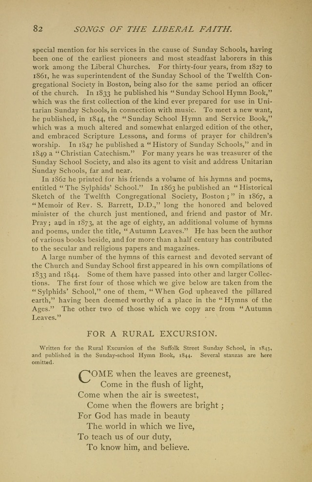 Singers and Songs of the Liberal Faith page 83