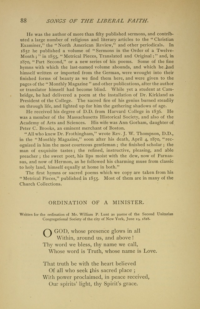 Singers and Songs of the Liberal Faith page 89