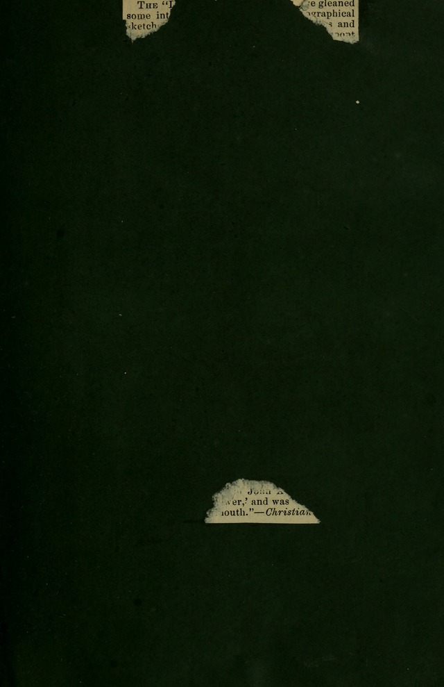 Singers and Songs of the Liberal Faith page iii
