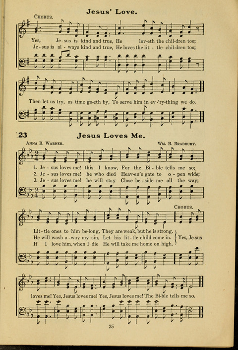 Sunny Songs for Little Folks Number One page 23