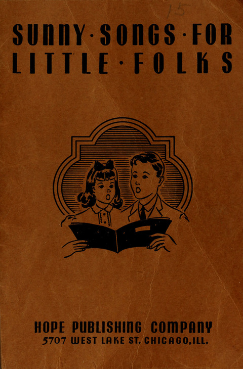 Sunny Songs for Little Folks Number One page cover