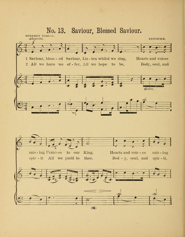 Sacred Songs for Little Singers: a collection adapted to primary classes in Sabbath-schools page 16