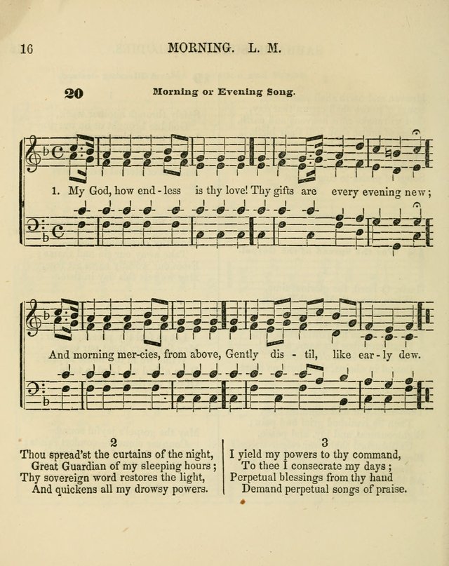 The Sabbath School Melodist: being a selection of hymns with appropriate music; for the use of Sabbath schools, families and social meetings page 16