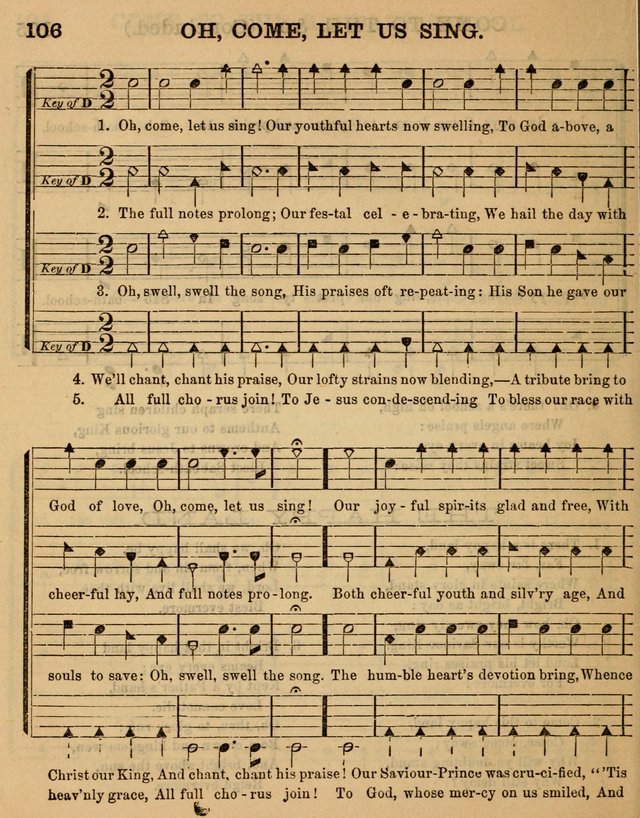 The Sabbath School Minstrel: being a collection of the most popular hymns and tunes, together with a great variety of the best anniversary pieces. The whole forming a complete manual ... page 106