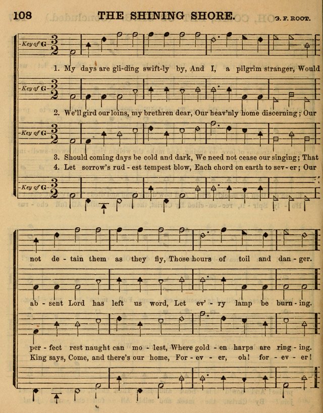 The Sabbath School Minstrel: being a collection of the most popular hymns and tunes, together with a great variety of the best anniversary pieces. The whole forming a complete manual ... page 108