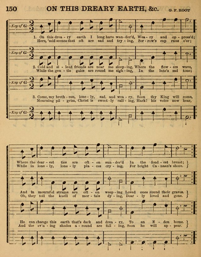 The Sabbath School Minstrel: being a collection of the most popular hymns and tunes, together with a great variety of the best anniversary pieces. The whole forming a complete manual ... page 152