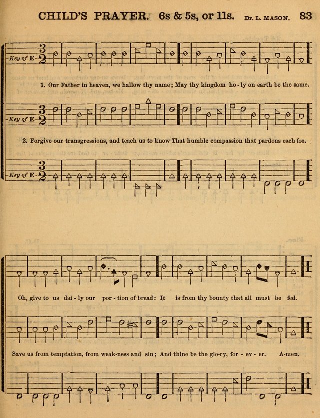 The Sabbath School Minstrel: being a collection of the most popular hymns and tunes, together with a great variety of the best anniversary pieces. The whole forming a complete manual ... page 83