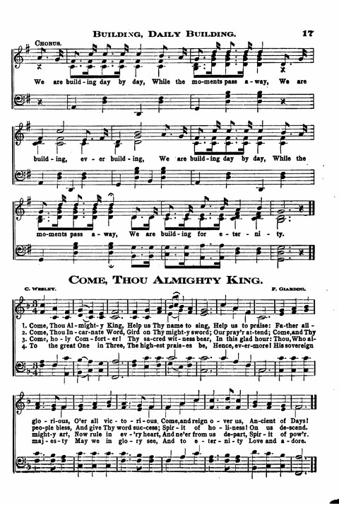 Sunday School Melodies: a Collection of new and Standard Hymns for the Sunday School page 17