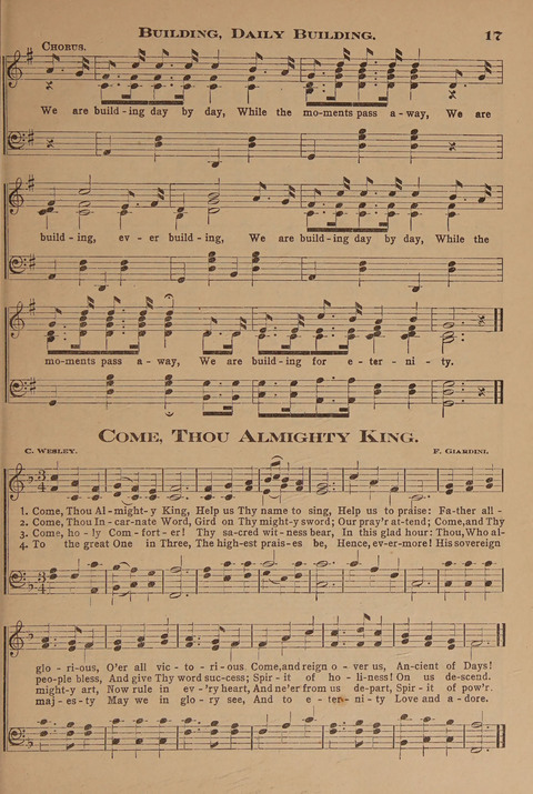Sunday School Melodies: a Collection of new and Standard Hymns for the Sunday School page 17