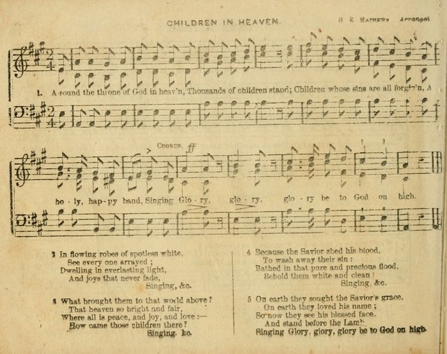 The Sunday-School Music Book: enlarged page 8