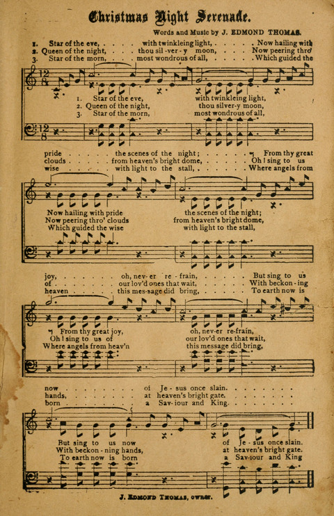 Songs for the Singing, Normal and Literary Schools page 1