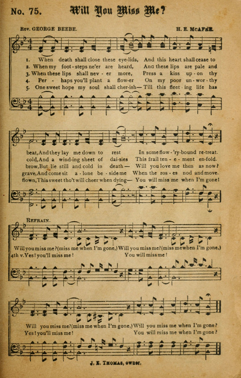 Songs for the Singing, Normal and Literary Schools page 89