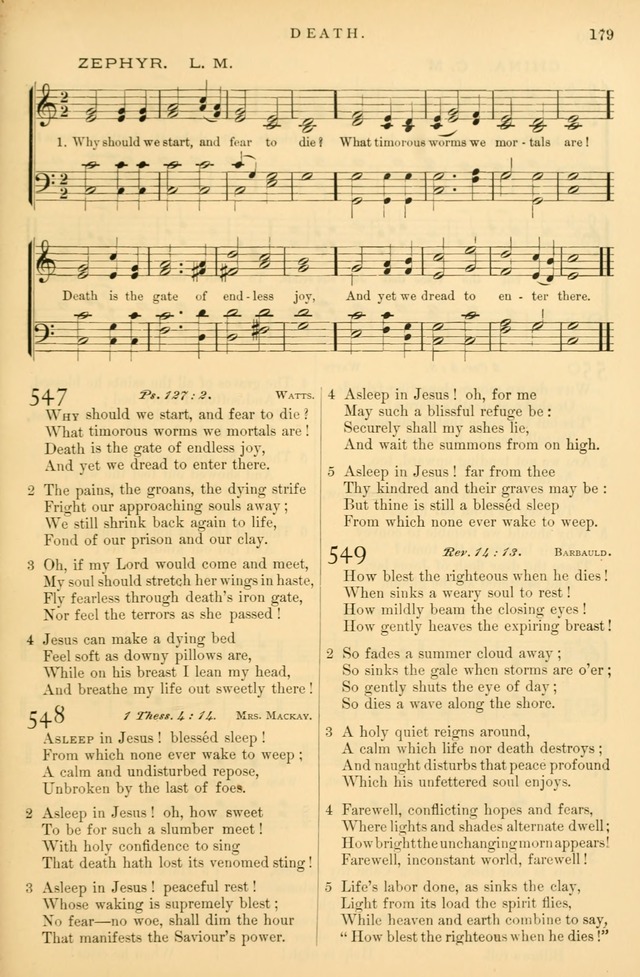 Songs for the sanctuary: or Hymns and tunes for Christian worship page 192