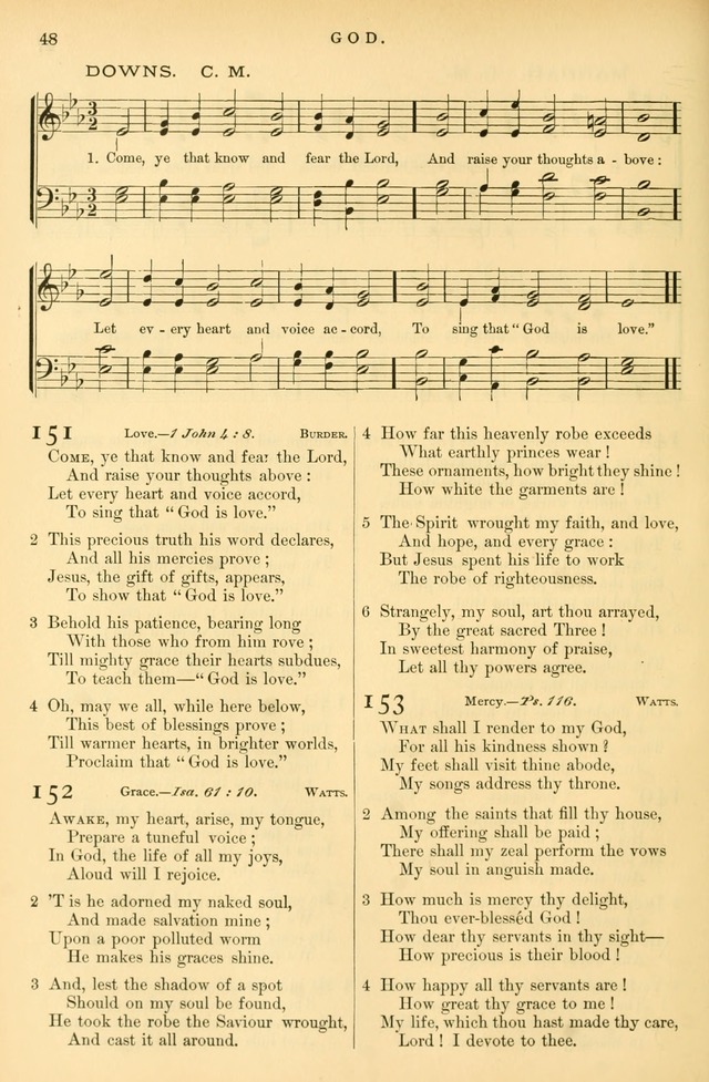Songs for the sanctuary: or Hymns and tunes for Christian worship page 61