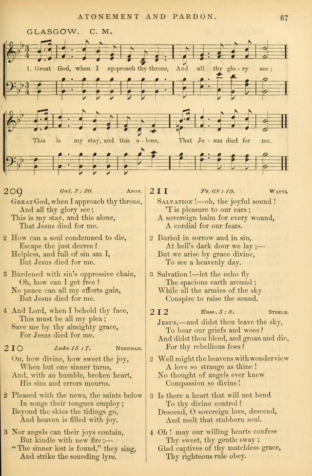 Songs for the sanctuary: or Hymns and tunes for Christian worship page 80