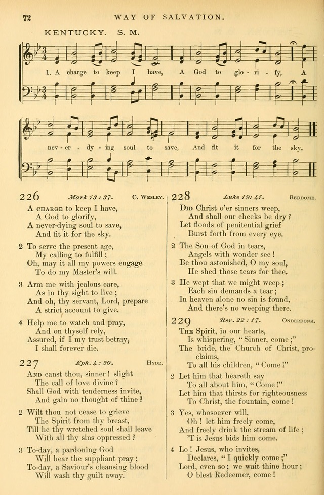 Songs for the sanctuary: or Hymns and tunes for Christian worship page 85
