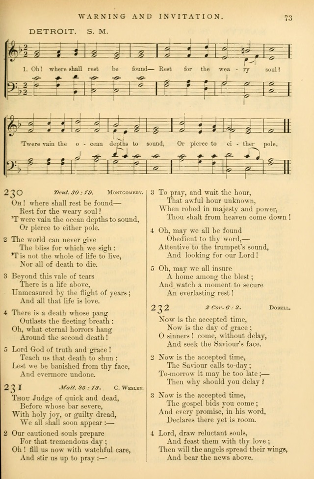 Songs for the sanctuary: or Hymns and tunes for Christian worship page 86