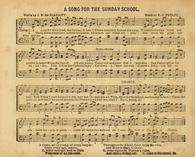 The Sabbath School Pearl or the Sunday school Army singing Book: A New Collection of choice hymns and tunes for Sunday Schools, Anniversaries, Missionary Meetings, Infant Class Exercises, &c. page 30