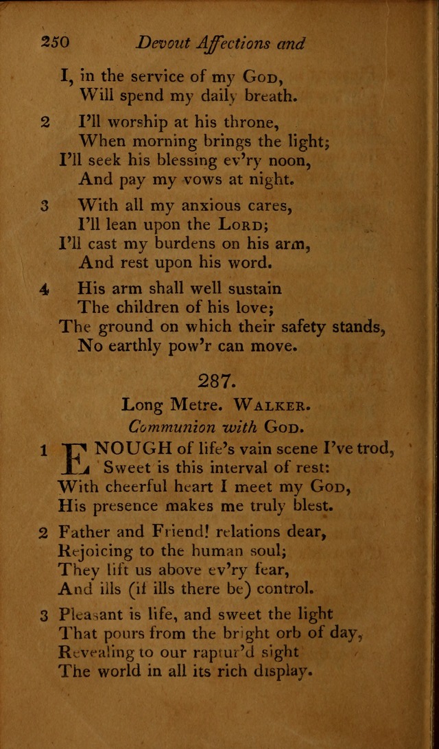 A Selection of Sacred Poetry: consisting of psalms and hymns, from Watts, Doddridge, Merrick, Scott, Cowper, Barbauld, Steele ...compiled for  the use of the Unitarian Church in Philadelphia page 250